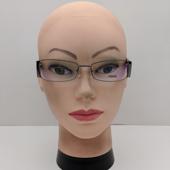 ?️Made in Italy! Fendi F923R Gunmetal Eyeglasses 50/16 135 | EUBOX21?️